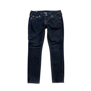 True Religion Jeans Women 26 Denim Stella Low Rise 5 Pocket Stretch Cotton Blend